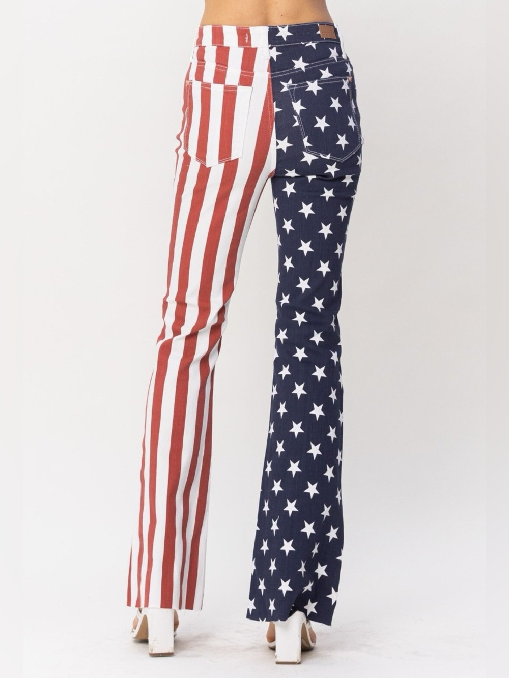 Judy Blue High Waist Flag Flare Jeans - Picture 7 of 13